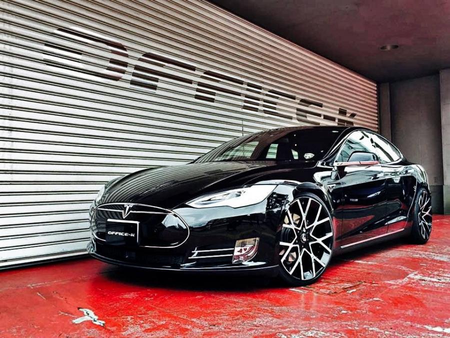 Tesla Model S by Office-K on Forgiato Wheels (Insetto-ECL) '2016